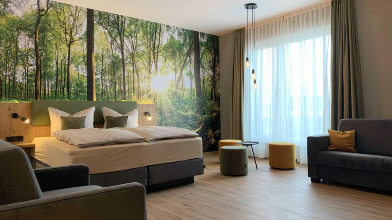 Hotel Am Sonnenlandpark Lichtenau  Bagian luar foto