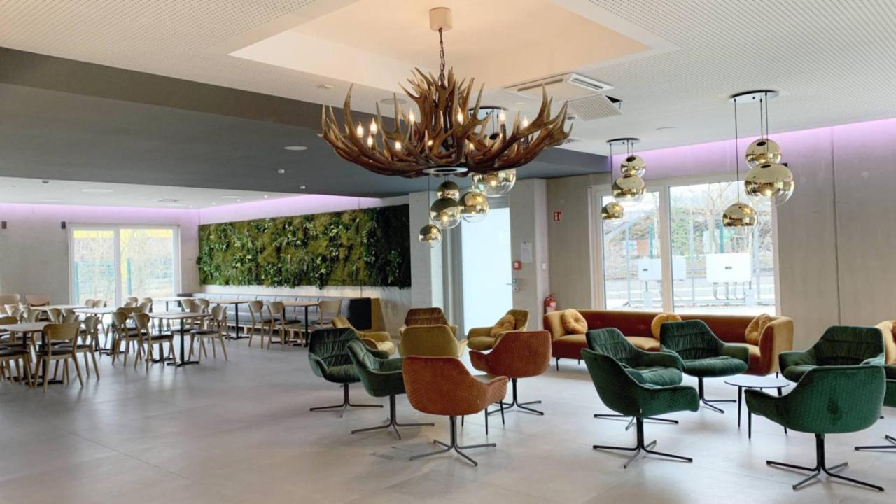 Hotel Am Sonnenlandpark Lichtenau  Bagian luar foto