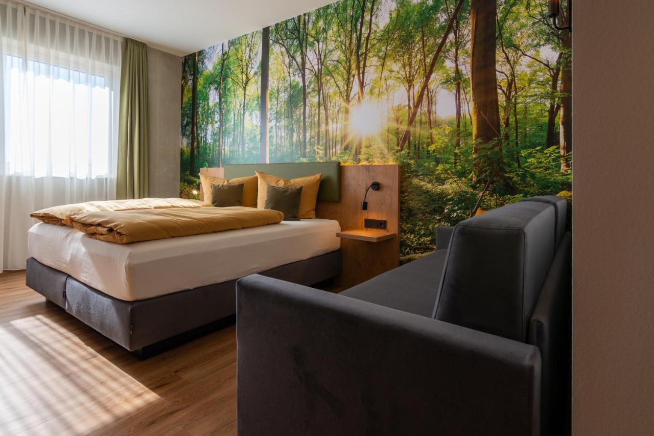 Hotel Am Sonnenlandpark Lichtenau  Bagian luar foto